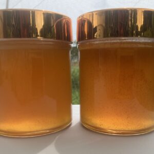 Pure, Premium, Wildflower honey in jars